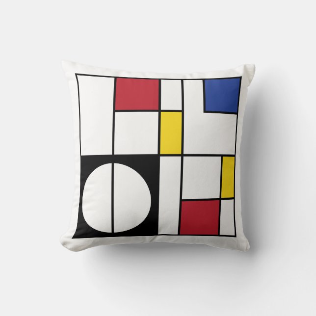 Coussin Art géométrique abstrait  (Recto)