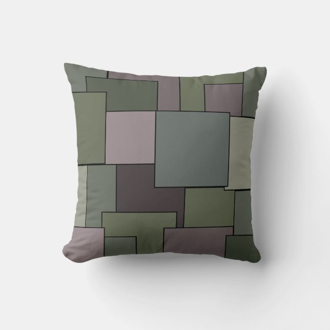 Coussin Art géométrique moderne Abstrait (Recto)