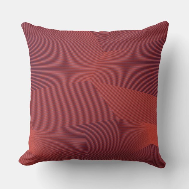 Coussin Art graphique géométrique Abstrait, tendance et mo (Recto)