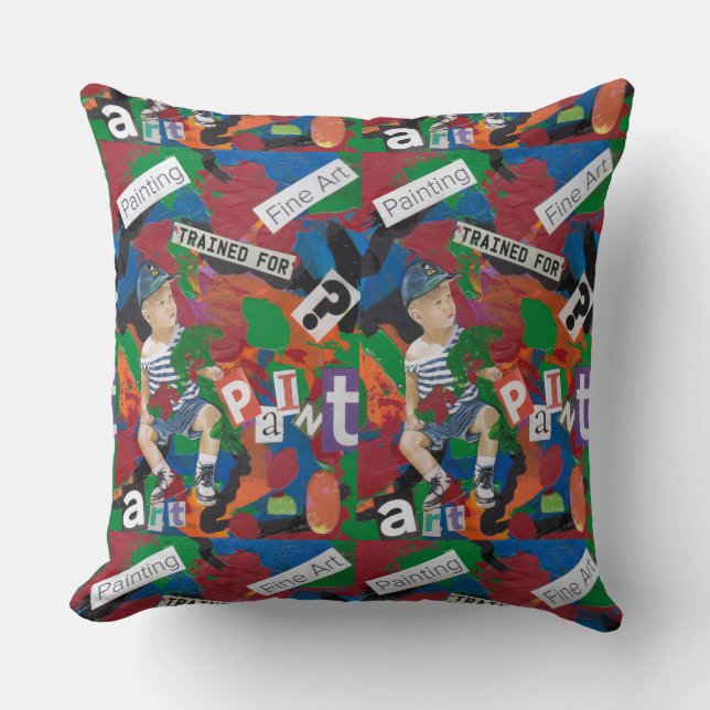 Coussin Art Kid (Recto)