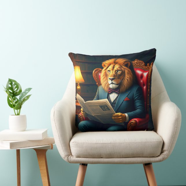 Coussin Art Lion (Chaise)
