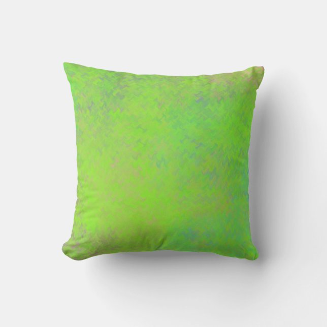 Coussin Art Marbré Vert brillant (Recto)