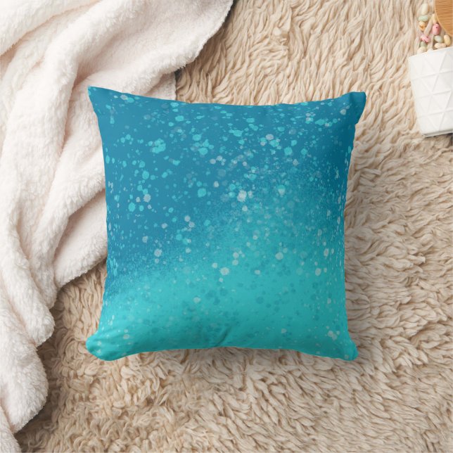 Coussin Art minimaliste : Glace brisée (Couverture)