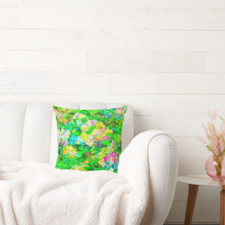 Coussin Art moderne aux couleurs Abstraites