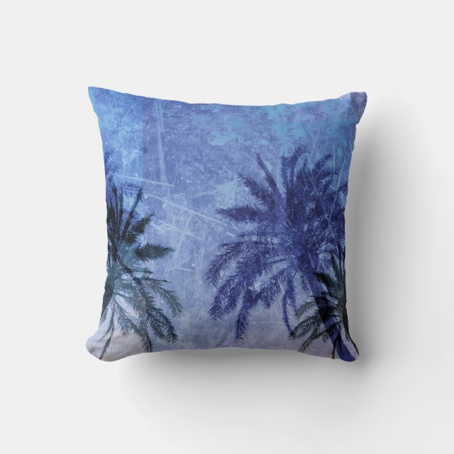 Coussin Art moderne cool palmier (Recto)