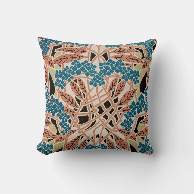 Coussin Art Nouveau Design #12 (Recto)