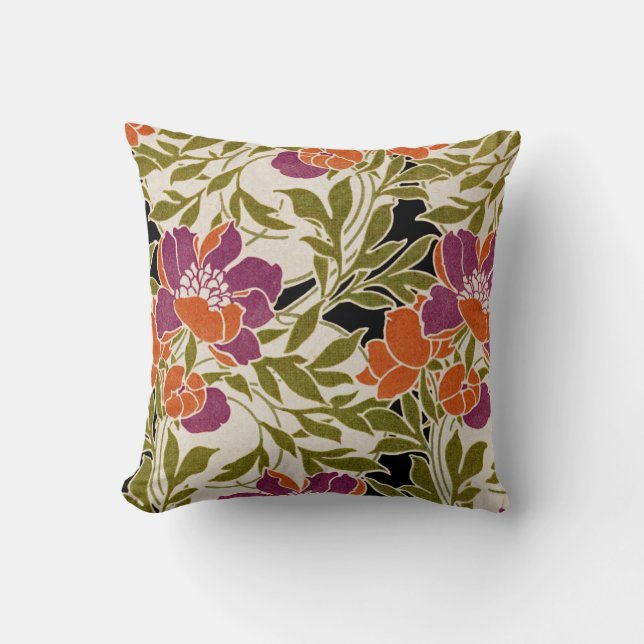 Coussin Art Nouveau Design #3 (Recto)