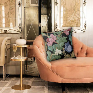 Coussin Art Nouveau Garden Muse Design