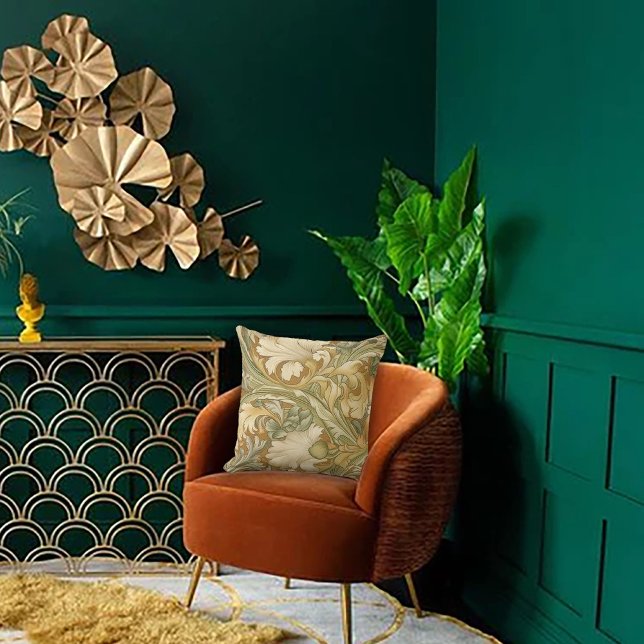 Coussin Art Nouveau Garden Muse Design (Créateur téléchargé)