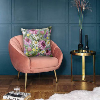 Coussin Art Nouveau Garden Muse Design