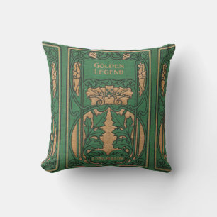 Coussin Art Nouveau Lecture