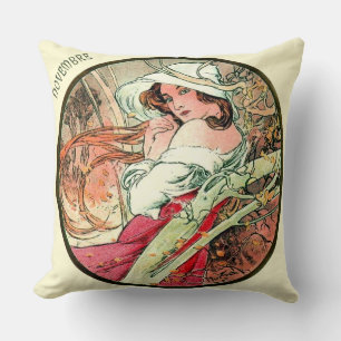 Coussin Art Nouveau Novembre Cuisine