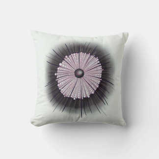 Coussin Art numérique Geek de microbiologie Heliozoa