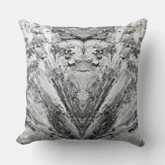 Coussin Art original : "titres en miroir" (Recto)