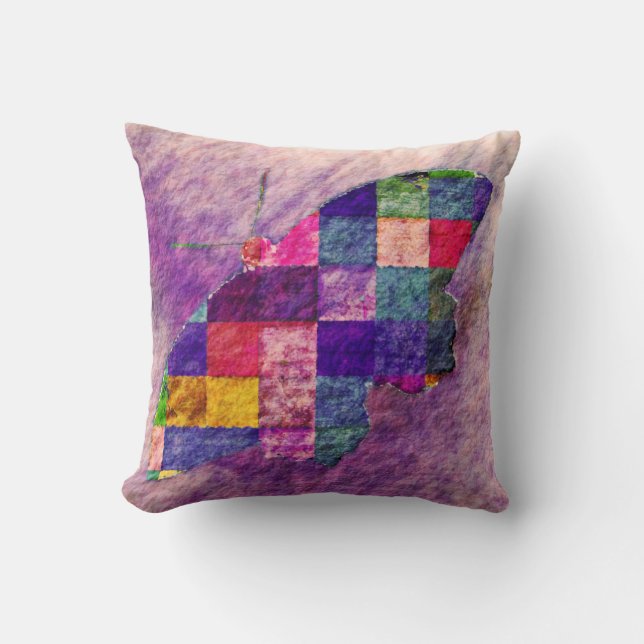 Coussin Art papillon (Recto)