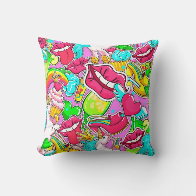 Coussin Art pop (Recto)