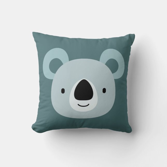 Coussin Art pour l'anniversaire des enfants Panda (Recto)