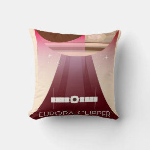 Coussin Art spatial Europa Clipper