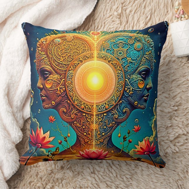 Coussin Art spirituel éveil (Couverture)