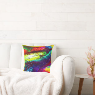 Coussin Art Universe coloré. Acheter maintenant