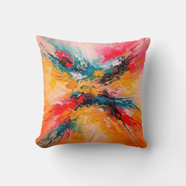 Coussin Arte Abstracto Colorido (Recto)