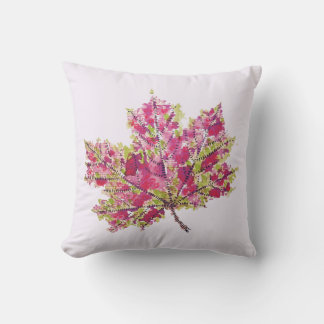 Coussin Artefact De Chute - Aquarelle Boho En Violet