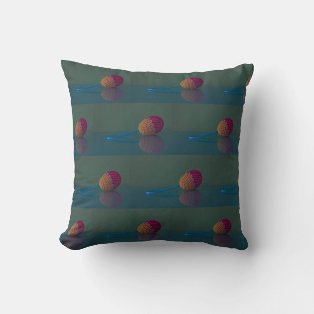 Coussin Artisanat décoratif élégant OEuf de Pâques Vert de (Recto)