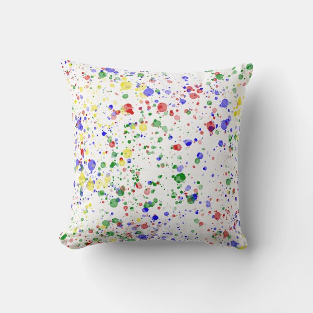Coussin Artiste de peinture KiniArt (Recto)
