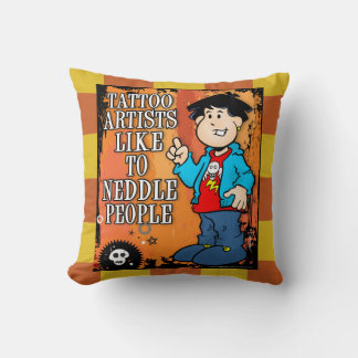 Coussin Artiste du tatouage