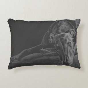 Coussin artistique Greyhound Dog