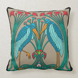 Coussin Arts et grues de métiers