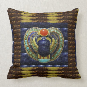 Coussin Arts VINTAGES de temple des PYRAMIDES de l'Egypte