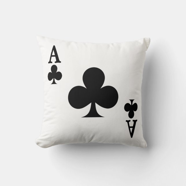 Coussin As de trèfle (Recto)
