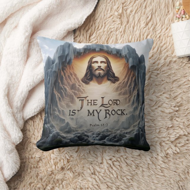 Coussin Ascension Divine : Le Seigneur Est Mon Rocher (Couverture)