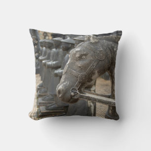 Coussin Asie, Viêt Nam. Figurines et statues de chevaux
