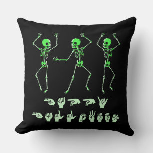 Coussin ASL Halloween Joyeux I - Saison Éffrayante