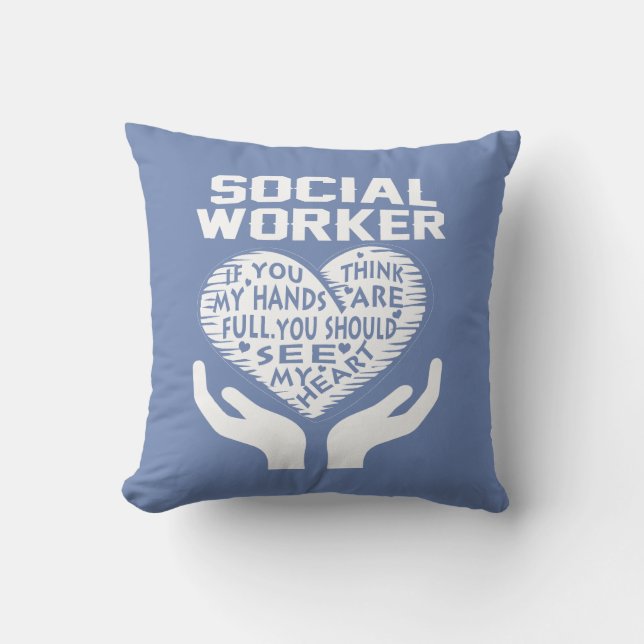 Coussin Assistant social (Recto)