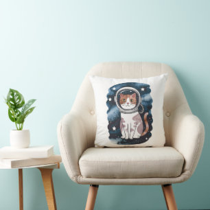 Coussin Astronaut à chat spatial mignon