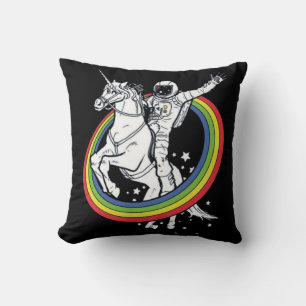 Coussin Astronaut équitation Unicorn