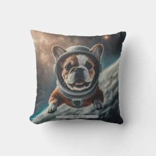 Coussin Astronaut French Bulldog Space Nursery