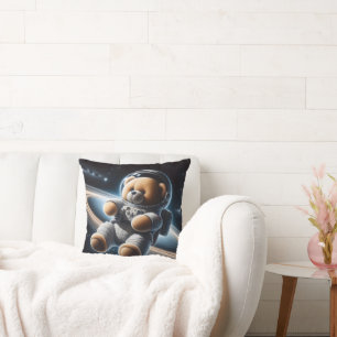 Coussin Astronaute de l'Ours en peluche de l'espace extra-