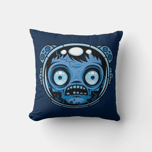 Coussin Astronaute zombie (Recto)