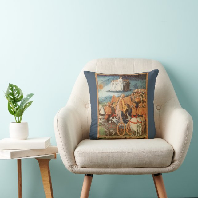Coussin Astronomie céleste vintage Puissance des cieux (Chaise)
