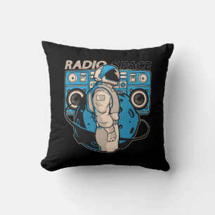 Coussin Astronomie Musique Lover Universe Radio Space Star