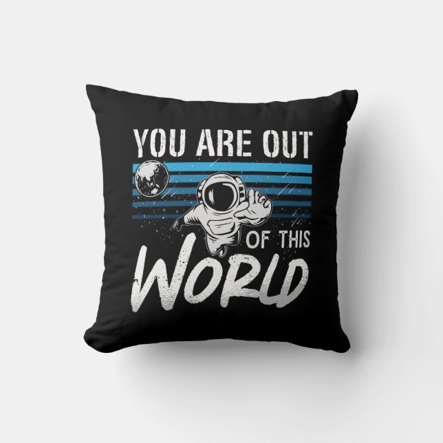Coussin Astronomie Vous N'Êtes Plus Dans Ce Monde D'Étoile (Recto)