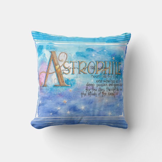 Coussin Astrophile (Recto)