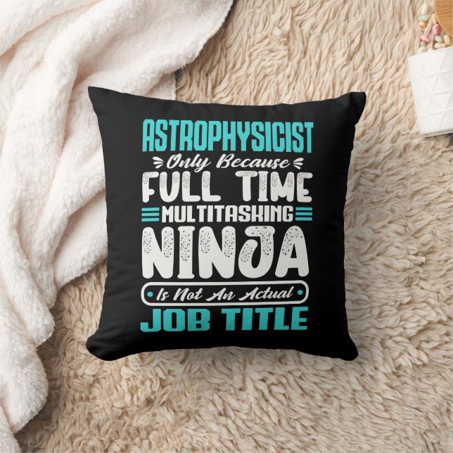 Coussin Astrophysicien multitâche Compétence de travail en (Couverture)