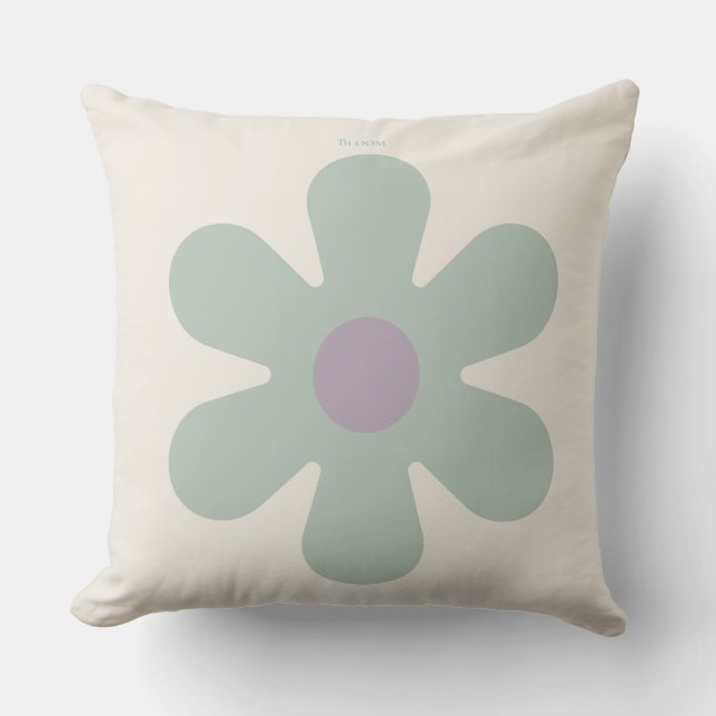 Coussin Atelier n° 03 – Fleur (Recto)