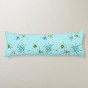 Coussin atomique bleu de corps de Starbursts des