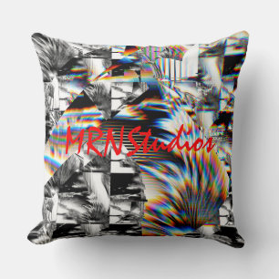 Coussin Attaque arc-en-ciel